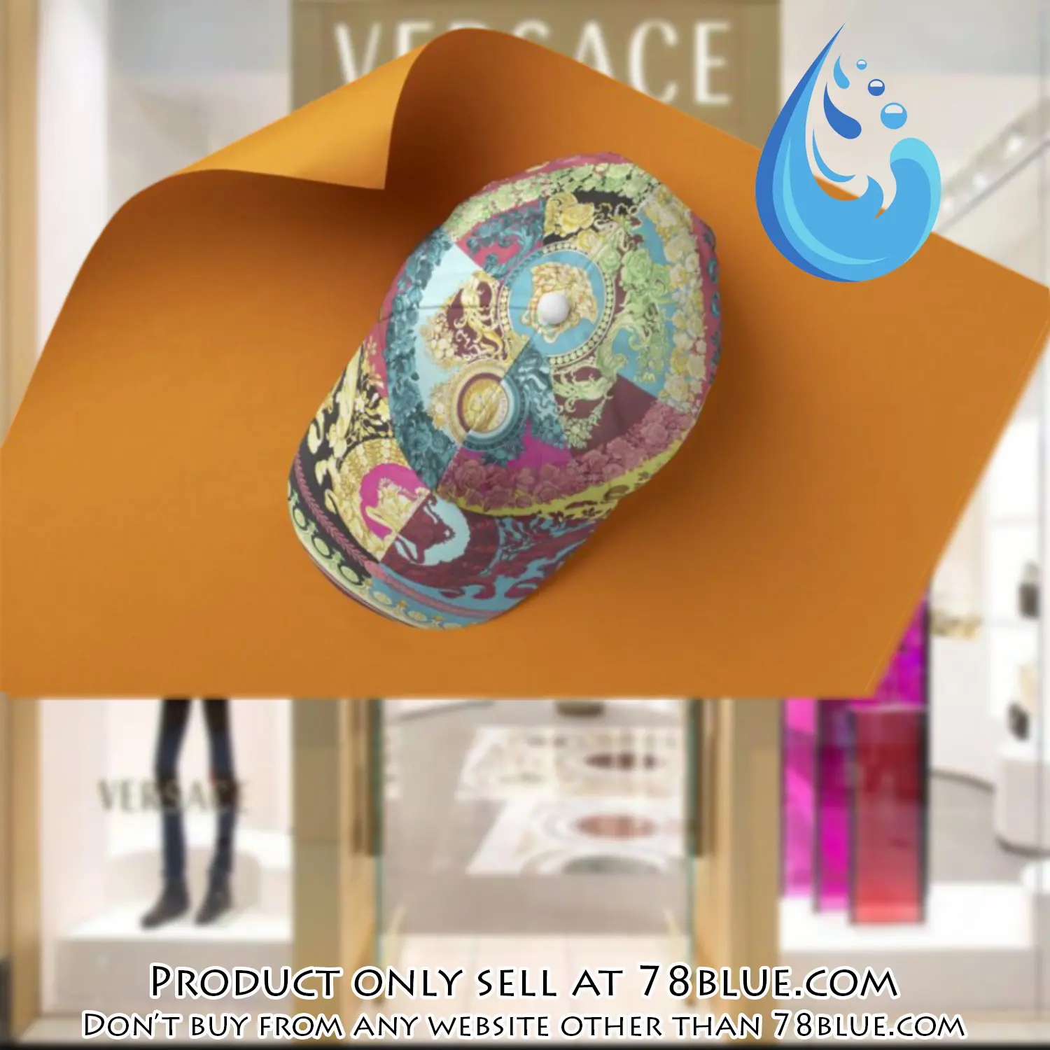 Versace luxury cap print 3d trending cap ctc1138 78b5852144